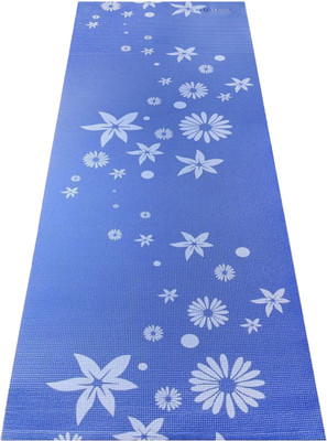 Strauss Floral Blue 6 mm Yoga Mat