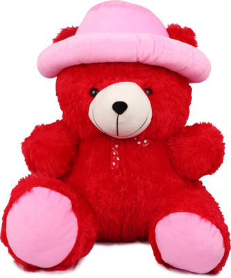 

Toyswala Smile cute Sweet Teddy bear - 58 cm(Red)