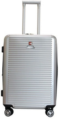SWISS MILITARY COMET SERIES POLYCARBONATE MEDIUM SIZE 24inch HARD TOP LUGGAGE Expandable Check in Luggage 24 inch SWISS MILITARY Suitcases