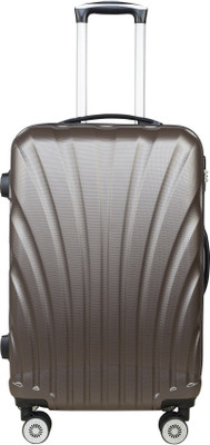 

3g 8016 Combact Series Brown Hard Sided Travel trolley Suitcase 55 cms/ 20inch Cabin Luggage -  inch(Brown