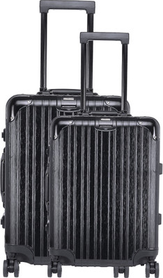 

Tamo California Love 2 Piece Set Luggage Black color 20 Inch &  Inch Check-in Luggage -  inch(Black