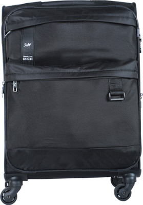 

Skybags Skysurf Spinner Soft Trolley 59 cm (Black) Cabin Luggage -  inch(Black