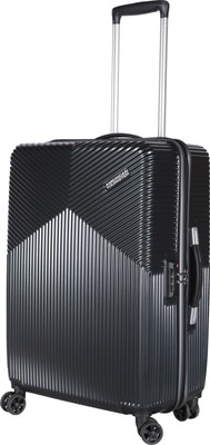 

American Tourister Spinner Hard Trolley 69 cm (Grey) Check-in Luggage -  inch(Grey