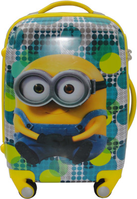 

Cloud9JP KIDS FAMOUS YELLOW CHARACTER PRINT TROLLY BAG 22 INCH(EXPANDABLE/NUMBER LOCK/360DEGREE WHEELS/DOUBLE ZIPPER/POLYCARBONATE MATERIAL) Expandable Check-in Luggage -  inch(Multicolor