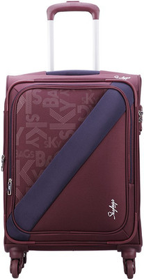 

Skybags CROSSROAD 4W EXP STR 59 RASPBERRY Expandable Cabin Luggage -  inch(Maroon, Blue, Blue;maroon