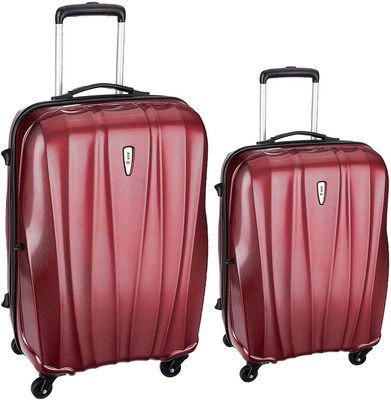 

VIP Verve nxt set of 2 bags 66 cms and 55 cms Check-in Luggage -  inch(Maroon