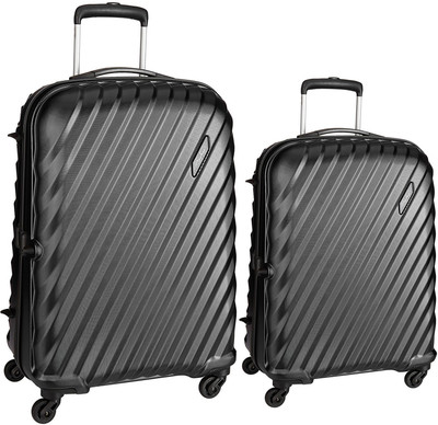 

Skybags westport set of 2 bags 66 cms & 56 cms Check-in Luggage -  inch(Black