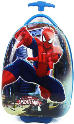 

GOCART Spider Men Printed Children 2 Wheels Trolley Bag With Telescopic Handle , Size " Inch Expandable Cabin Luggage -  inch(Multicolor
