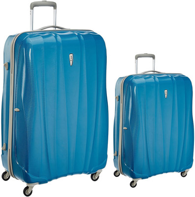 

VIP Verve nxt set of 2 bags 66 cms and 55 cms Check-in Luggage -  inch(Blue