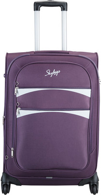 

Skybags NEVADA STR 4 WHEEL 67 PURPLE Expandable Check-in Luggage -  inch(Purple