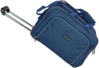 Indian Riders Travel Bag with Trolley - Navy Blue (IRTB-006) Check-in Luggage - 23 inch