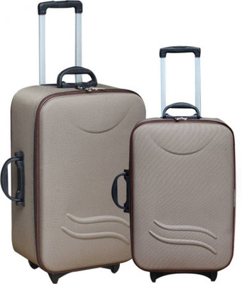 

CIFFRA SUPER LIGHT BROWN -20 Expandable Expandable Check-in Luggage -  inch(Brown