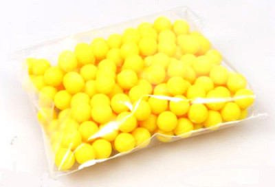 

Bestie Toys Rubber Bb save Bullets for Toy Guns & Air Gun, 6mm (Multicolour) - 300Pcs Toy Accessory(air gun Yellow)