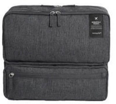 

AweStuffs Trendy Business Travel Bag with Mini Laptop/ IPad compartment(Grey)