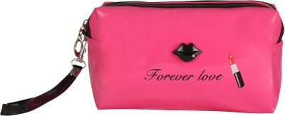 

FabSeasons Cosmetic Pouch(Pink), Dark pink