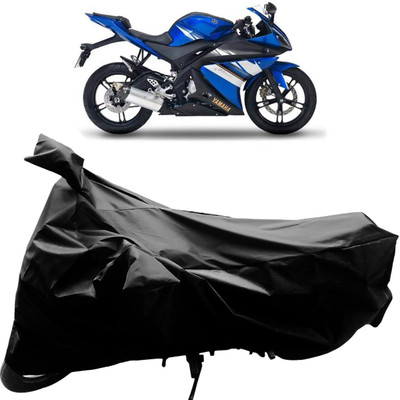 Purpleheart Two Wheeler Cover for Yamaha(Gladiator, Black)