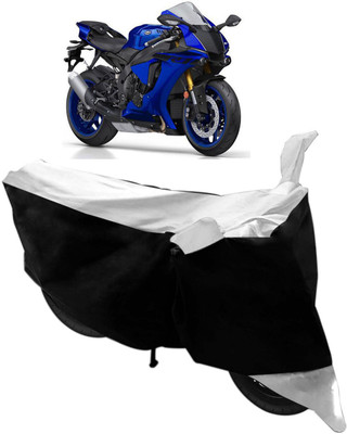 Flipkart SmartBuy Two Wheeler Cover for Yamaha(YZF R1, Black, Silver)