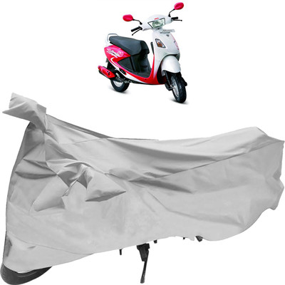Purpleheart Two Wheeler Cover for Hero(Pleasure, Silver)