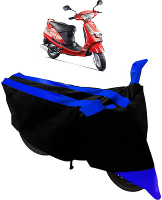 Flipkart SmartBuy Two Wheeler Cover for Mahindra(Duro DZ, Black, Blue)