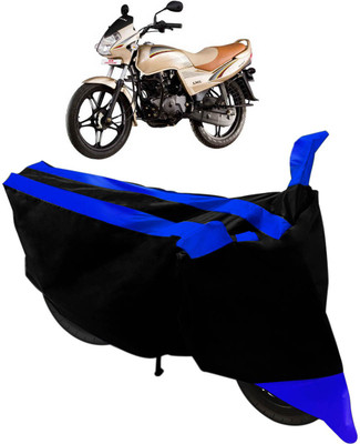 Flipkart SmartBuy Two Wheeler Cover for Kinetic(Nova, Black, Blue)
