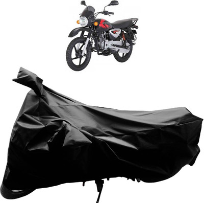 SHOOLIN Two Wheeler Cover for Bajaj(Boxer, Black)