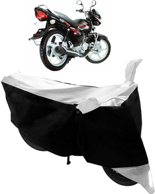 Flipkart SmartBuy Two Wheeler Cover for Suzuki(Zeus, Black, Silver)