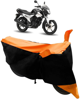 Flipkart SmartBuy Two Wheeler Cover for Hero(HF Dawn, Black, Orange)