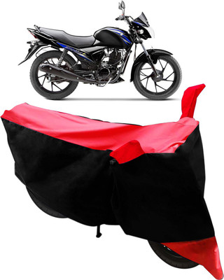 Flipkart SmartBuy Two Wheeler Cover for Suzuki(Sling Shot, Black, Red)