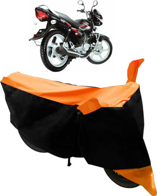Flipkart SmartBuy Two Wheeler Cover for Suzuki(Zeus, Black, Orange)
