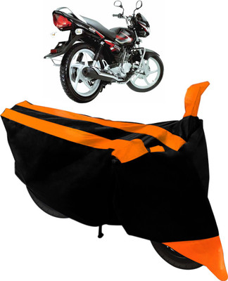 Flipkart SmartBuy Two Wheeler Cover for Suzuki(Zeus, Black, Orange)