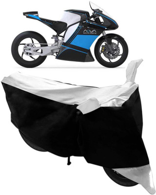 Flipkart SmartBuy Two Wheeler Cover for Kinetic(Nova, Black, Silver)