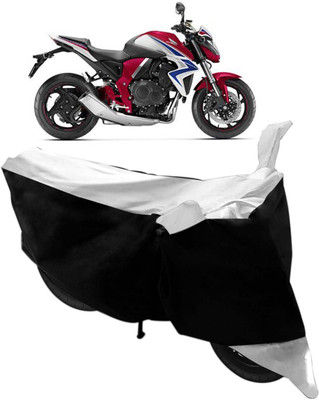 Flipkart SmartBuy Two Wheeler Cover for Honda(CB 1000R, Black, Silver)