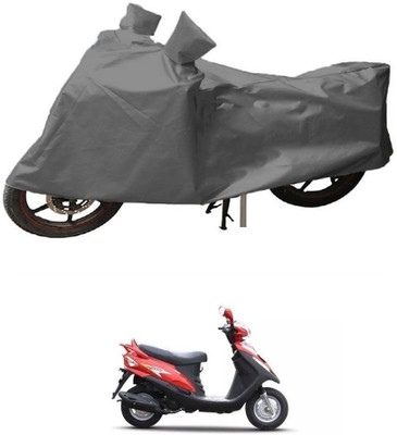 JVG Two Wheeler Cover for Mahindra(Flyte, Grey)