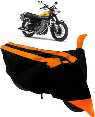 Flipkart SmartBuy Two Wheeler Cover for Yamaha(RD 350, Black, Orange)