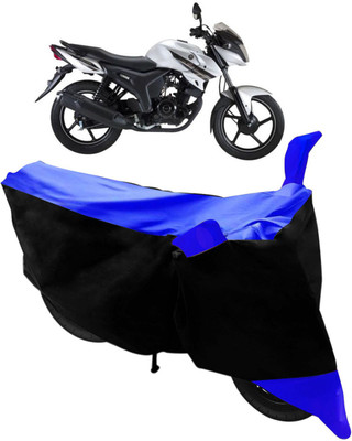 Flipkart SmartBuy Two Wheeler Cover for Yamaha(SZ-S, Black, Blue)