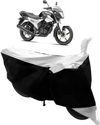 Flipkart SmartBuy Two Wheeler Cover for Yamaha(SZ R, Black, Silver)