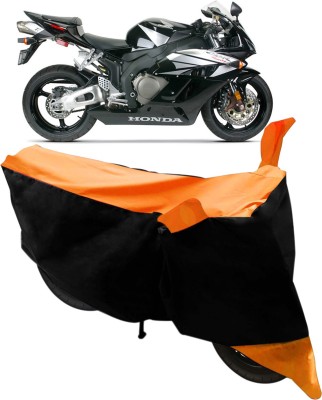 Purpleheart Two Wheeler Cover for Honda(CBR 150R, Black, Orange)