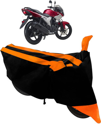 Flipkart SmartBuy Two Wheeler Cover for Yamaha(SZ X, Black, Orange)