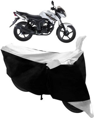 Flipkart SmartBuy Two Wheeler Cover for Yamaha(SZ-S, Black, Silver)