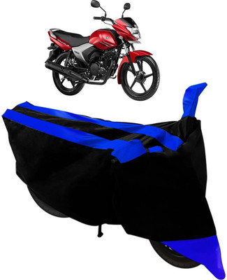Flipkart SmartBuy Two Wheeler Cover for Honda(CBF, Black, Blue)