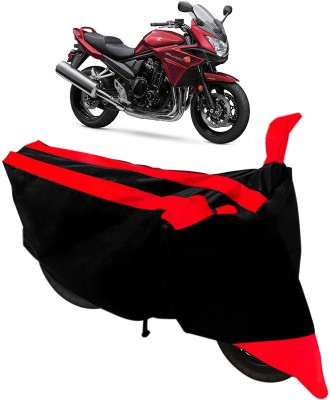 Purpleheart Two Wheeler Cover for Suzuki(Bandit, Black, Red)