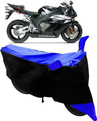 Flipkart SmartBuy Two Wheeler Cover for Honda(CBR 1000RR, Black, Blue)