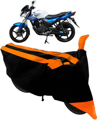 Purpleheart Two Wheeler Cover for Yamaha(SZ-RR, Black, Orange)