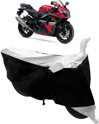 Flipkart SmartBuy Two Wheeler Cover for TVS(Sport, Black, Silver)