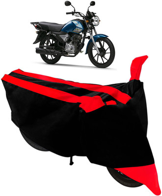 Flipkart SmartBuy Two Wheeler Cover for Yamaha(Crux, Black, Red)