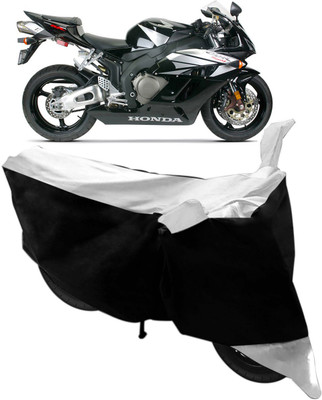 Flipkart SmartBuy Two Wheeler Cover for Honda(CBR 1000RR, Black, Silver)