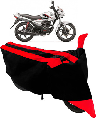 Purpleheart Two Wheeler Cover for Yamaha(Saluto, Black, Red)