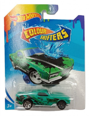 

Hot Wheels Color Shifters BLVD. BRUISER 1;64 Scale Car(Green)