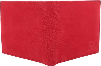 

ATSH Men Red Artificial Leather Wallet(3 Card Slots)