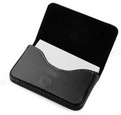 

Peacock Mundkar Boys Black Artificial Leather Card Holder(8 Card Slots)
